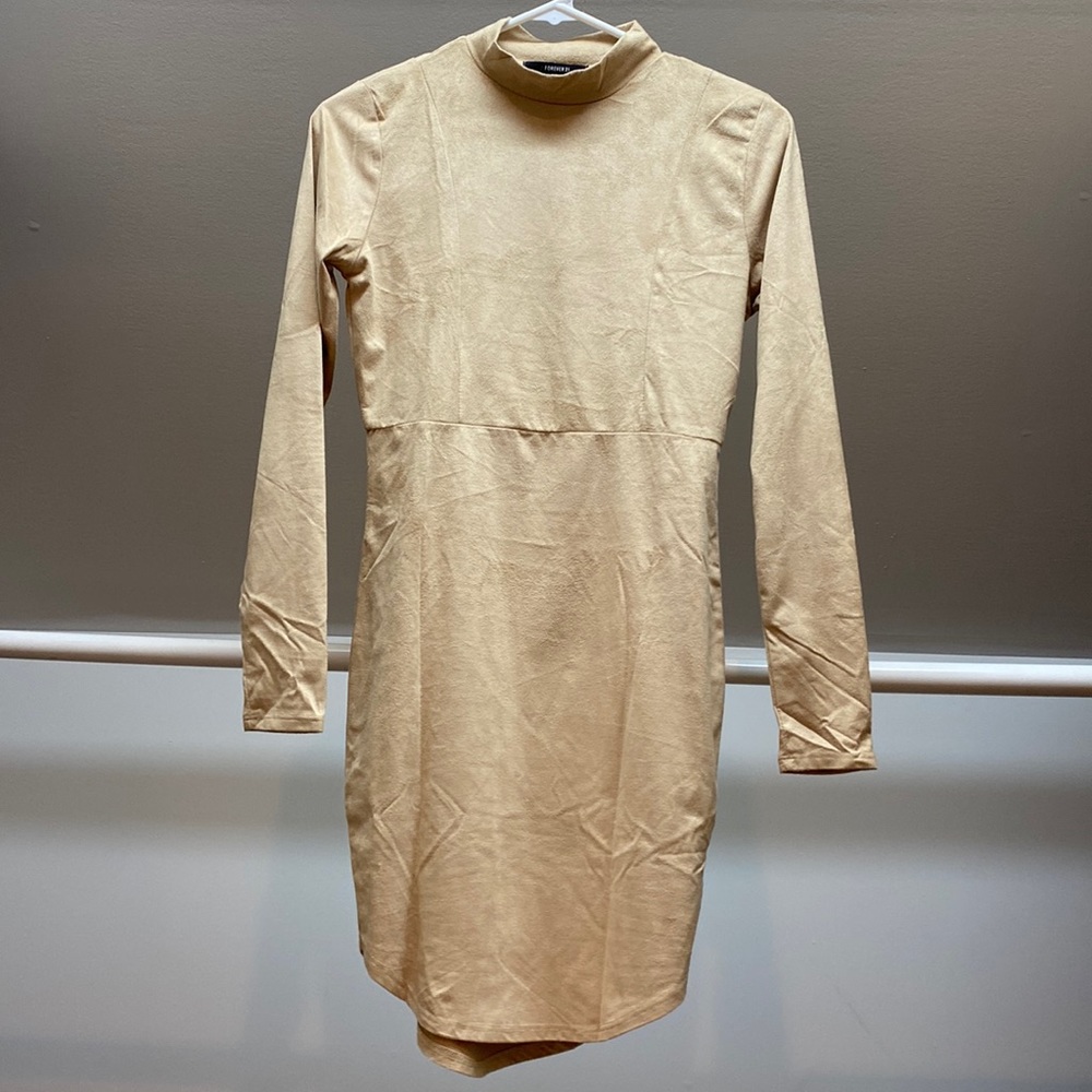 Faux Suede Dress - Tags on, never worn